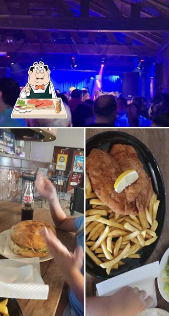 Fish and chips al Bistro i noćni bar "Dijana"