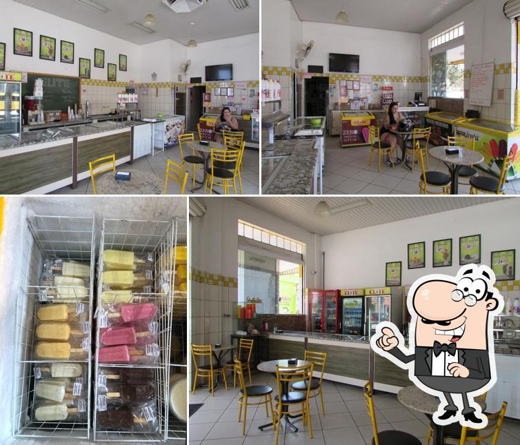 Veja imagens do interior do Sorveteria Elite