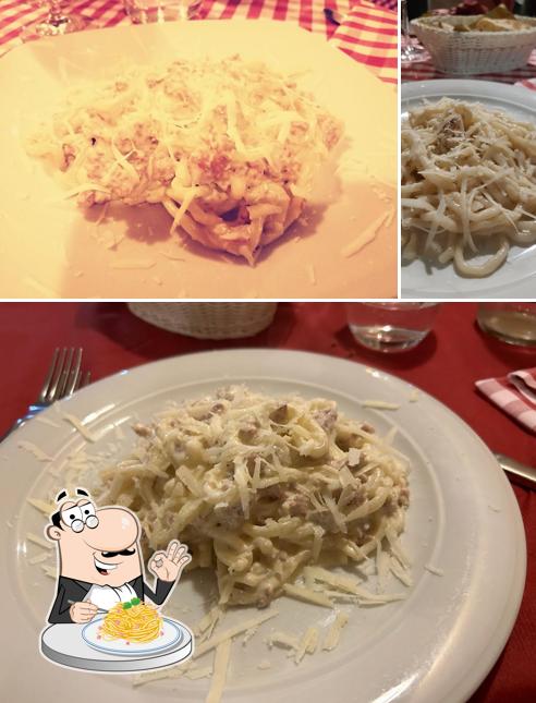 Spaghetti alla carbonara al Caciosteria Umbra e…