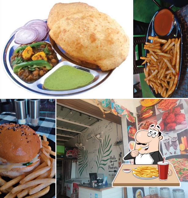 French fries at Masala Mingle Cafe