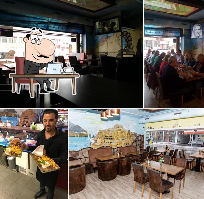 Siediti a un tavolo di Tribschen Kebab & Pizzahaus