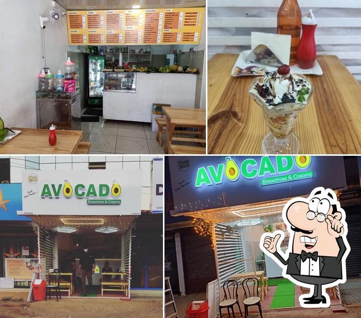The interior of Avocado Organic Juice & Ice Creams