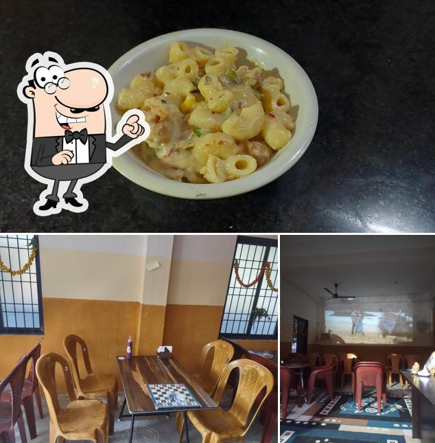 This is the photo displaying interior and food at GRAM CAFE