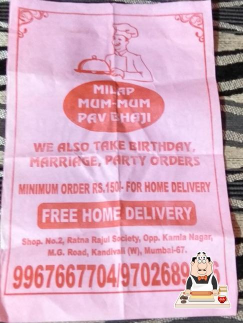 Mum Mum Special Pav Bhaji By Suresh provides a selection of sweet dishes