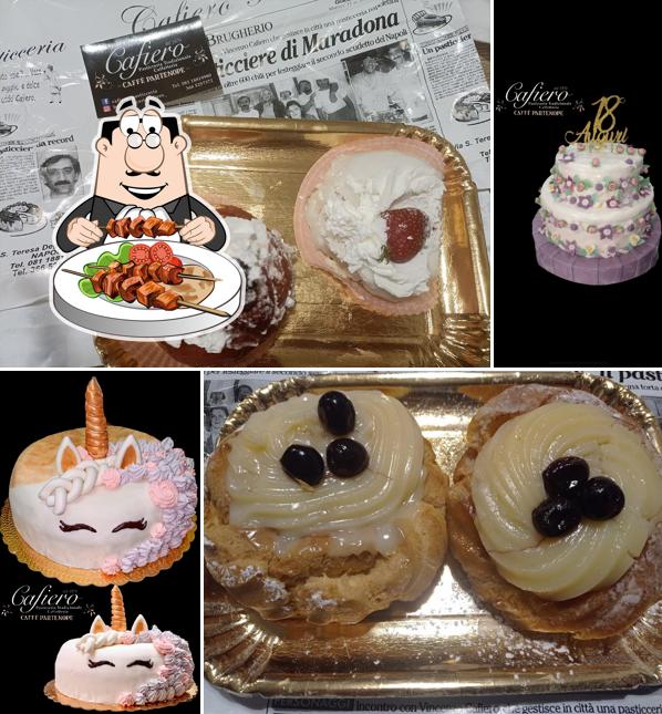 Platti al Pasticceria Cafiero