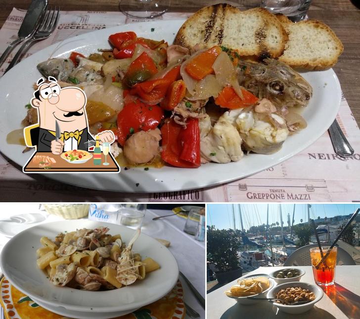 La foto di cibo e birra da Ristorante Circolo Nautico Sambenedettese