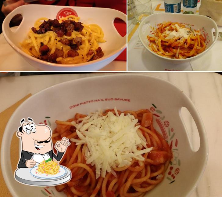 Spaghetti alla carbonara al Savurè