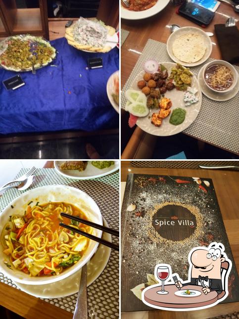 Meals at Spice Villa Restaurant