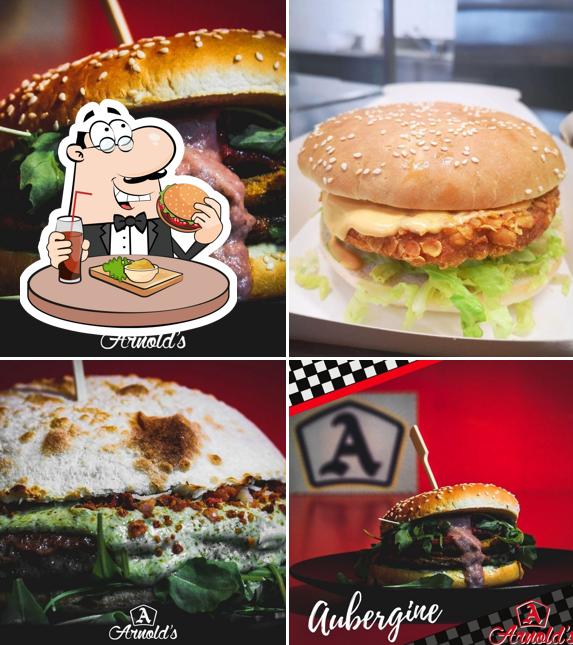 Prova un hamburger a Arnold's