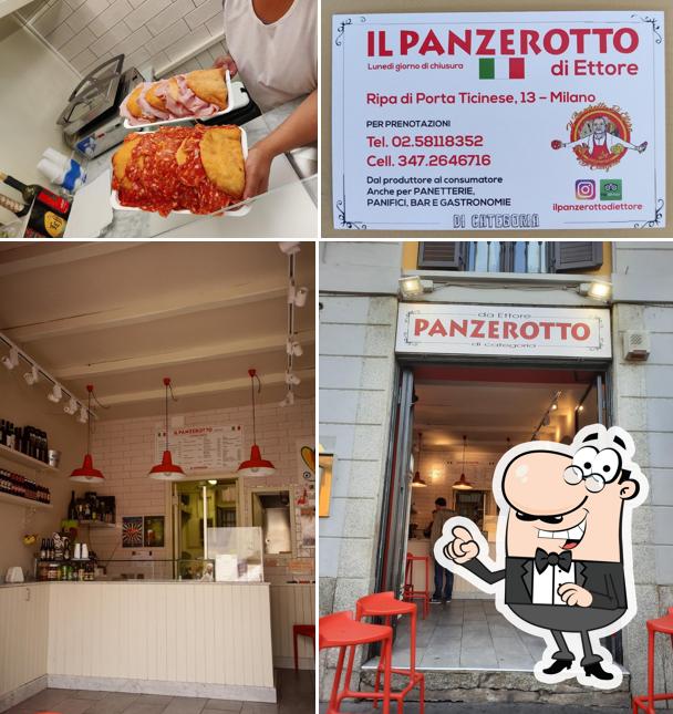 Gli interni di Il Panzerotto da Ettore