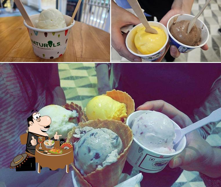 Meals at Naturals Ice Cream