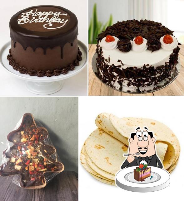Chocolate cake at Nature's Bake