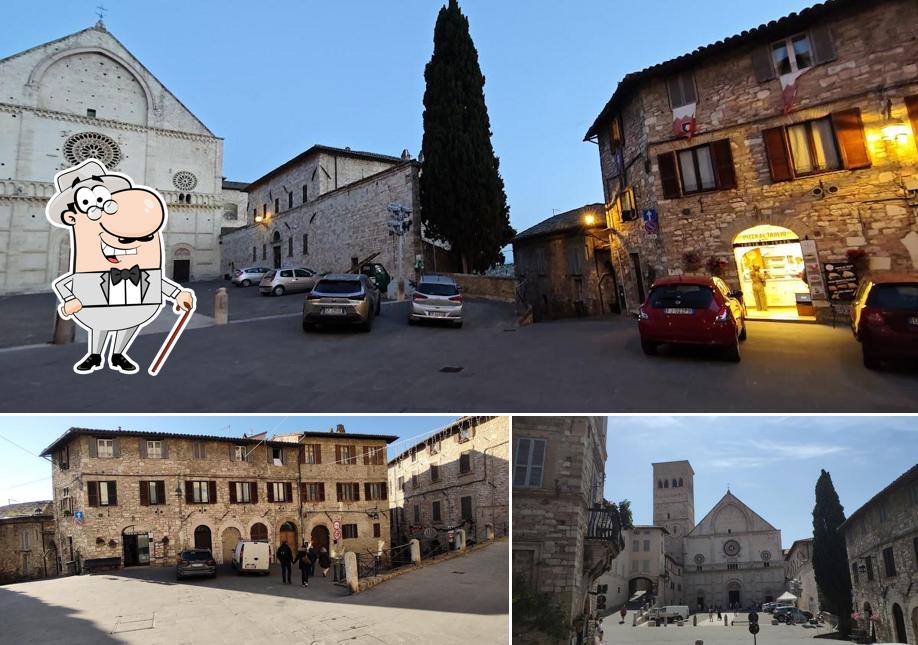 Gli esterni di Pizza al taglio