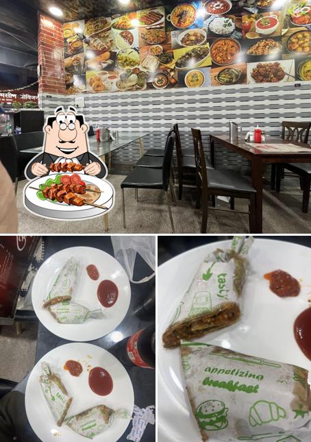 The restaurant's food and interior