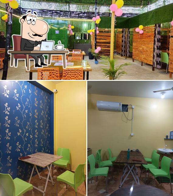 The interior of Disha's kitchen