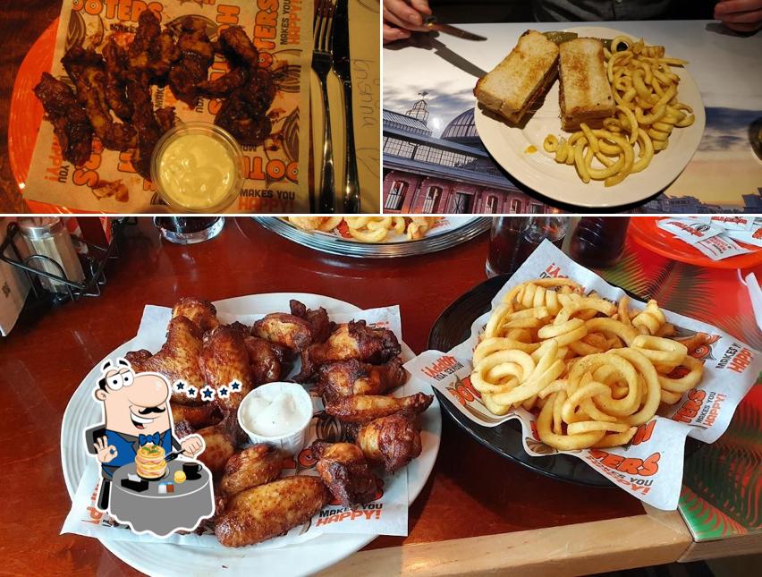 Essen im Hooters Hamburg St. Pauli