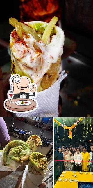 Food at Mr Shawarmawala