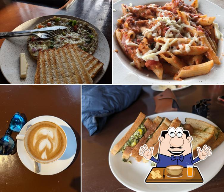 Food at Silver Linings Cafe