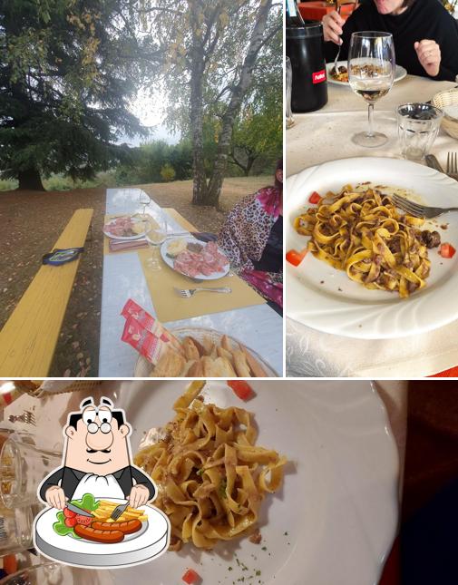 Platti al Agriturismo Dal Selvaggio