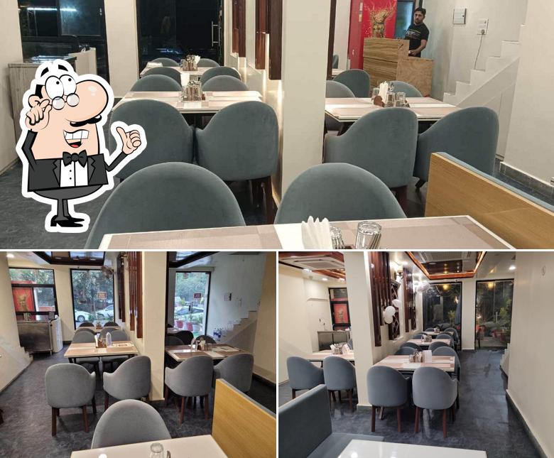 The interior of Masala Blast