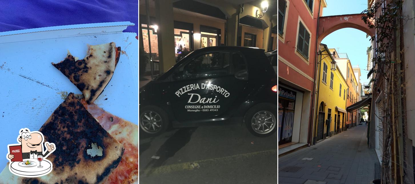 Cibo al Pizzeria d'Asporto Dani