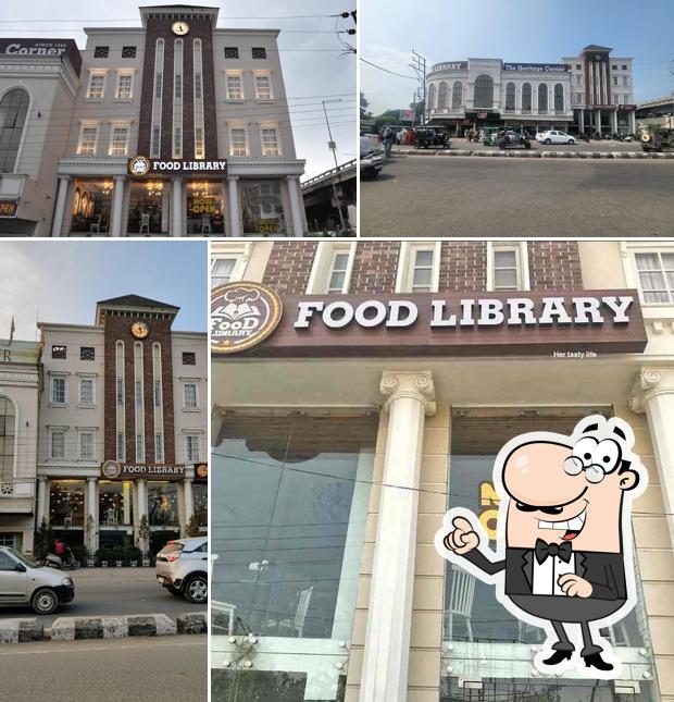 The exterior of food library