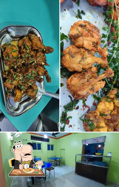 The restaurant's food and interior