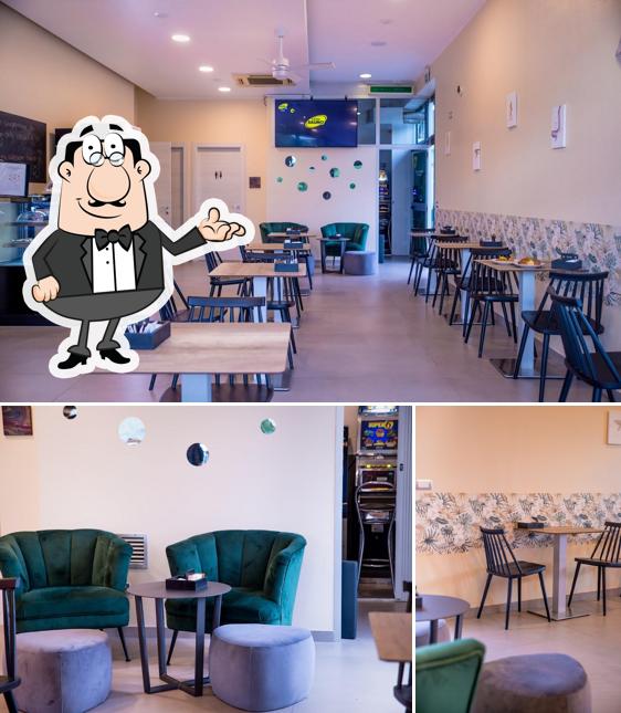 Gli interni di Bi Bar