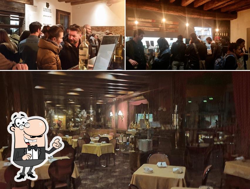 Gli interni di Osteria Vineria Gastronomica Sepa