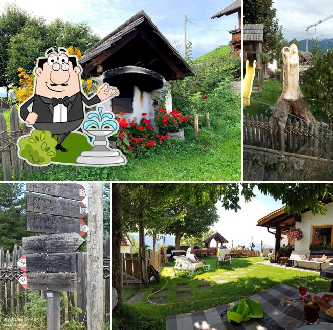 Goditi la vista dagli esterni di Gasthof Schönblick