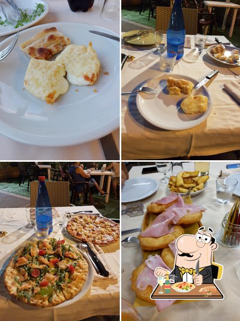 Platti al Pizzeria del popolo