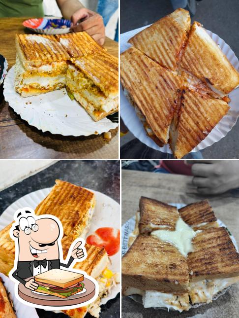 Grilled cheese sandwich at Jayshree Sandwich