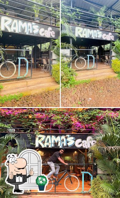 The exterior of RAMA'S CAFE