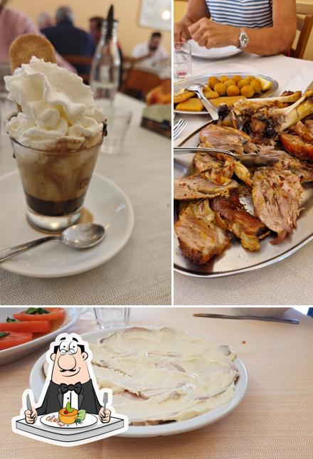 Cibo al Trattoria del pergolato