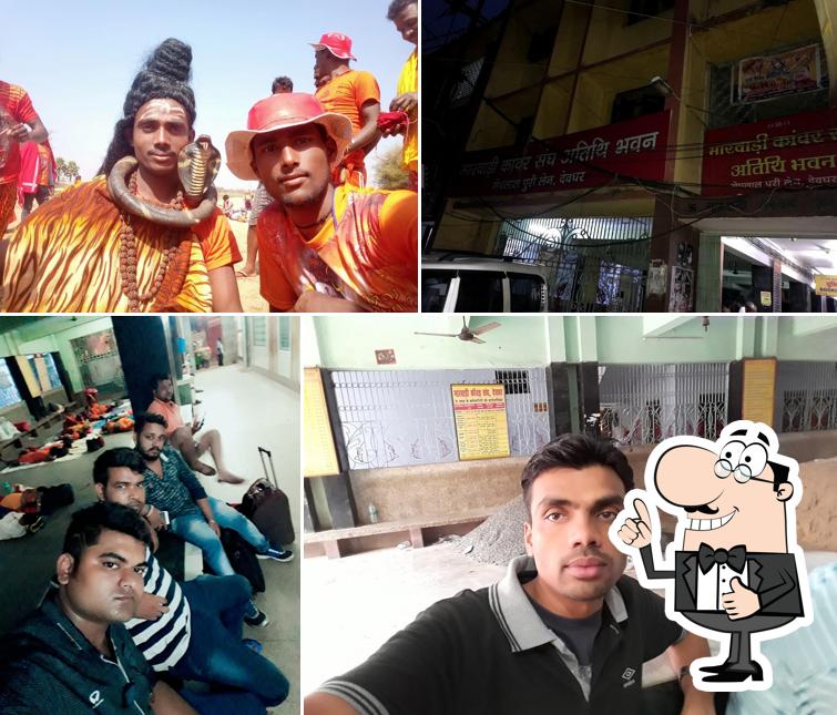 Look at this photo of Marwari bhojan griha ( contact for food only)