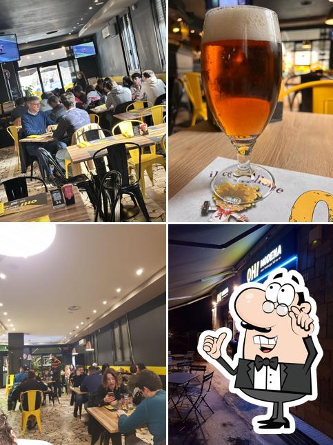 Gli interni di Oh! Burger Modena