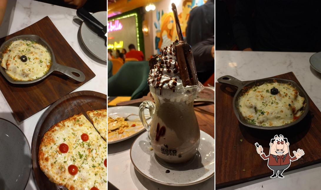 Food at Zero Degrees multi-cuisine restaurant
