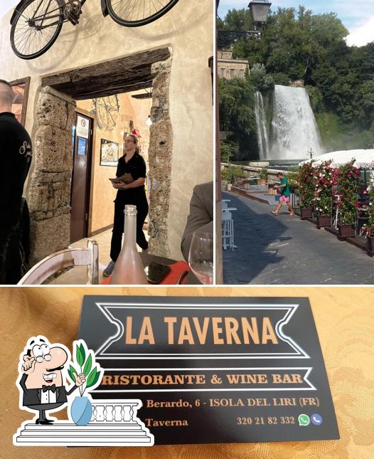 Curiosa tra gli esterni di La Taverna