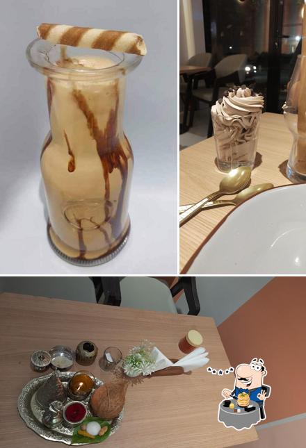 Chocolate mousse at Coozy The Cafe