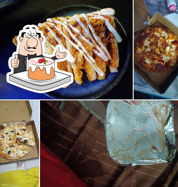 Carrot cake at Mr Pizza Wala