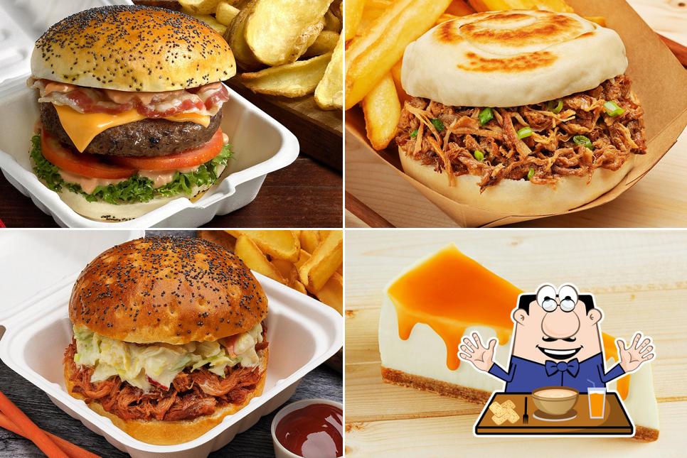 Panino con maiale stirato al Pangea