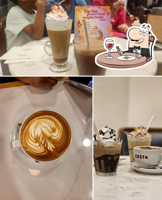 Chocolate mousse at Costa Coffee