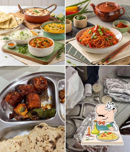 Meals at Grains Veg Restaurant