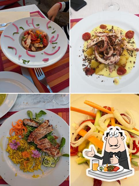 Cibo al Osteria del polpo