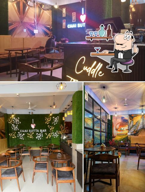 Check out how Chai Sutta Bar Bilaspur looks inside