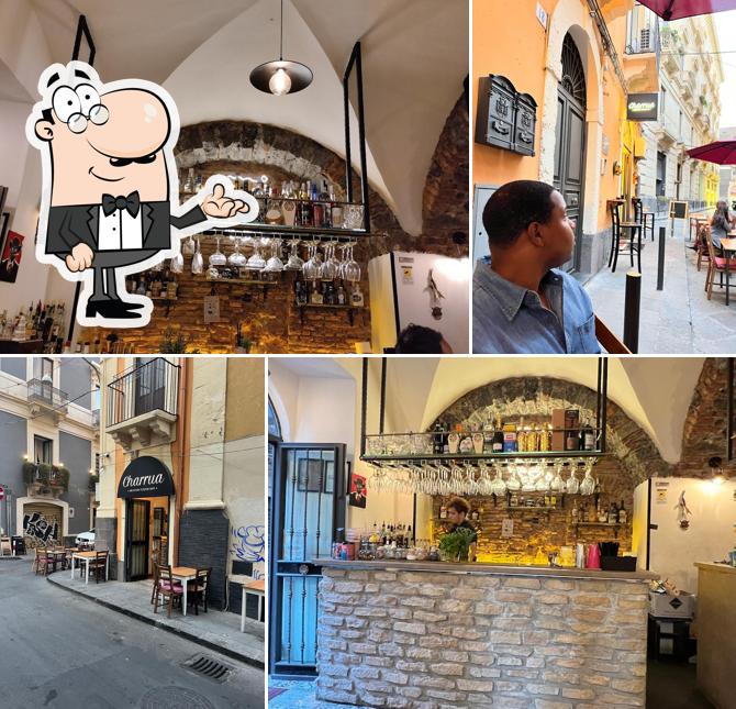 Dai un'occhiata agli interni di Charrua - Mexican Fusion Bar di Via Costarelli 16