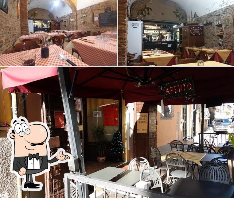 Siediti a un tavolo di Trattoria Della Faggiola