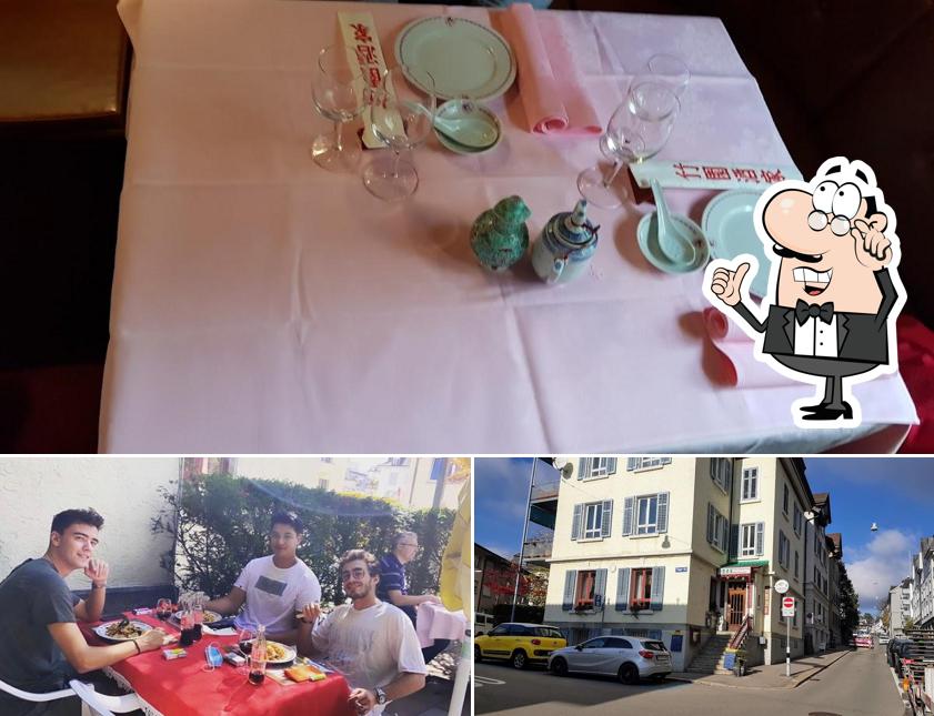 Gli interni di Bamboo Inn