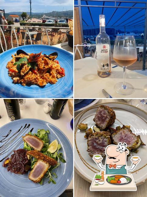 Platti al Osteria del porto da Lorenzo