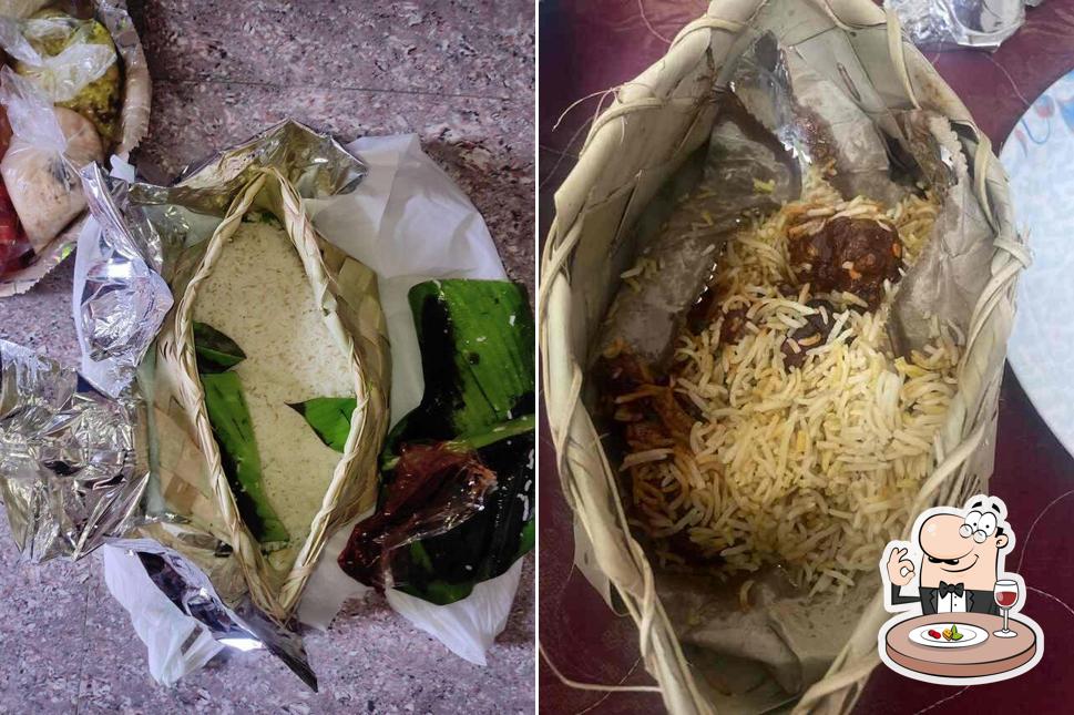 Food at Andhra's Butta Bhojanam